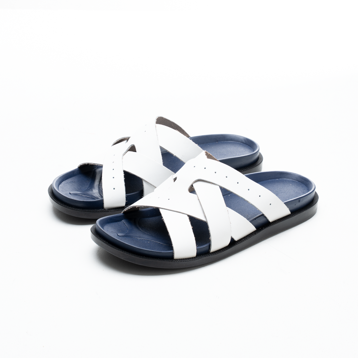 Double H Genuine Leather Slippers
