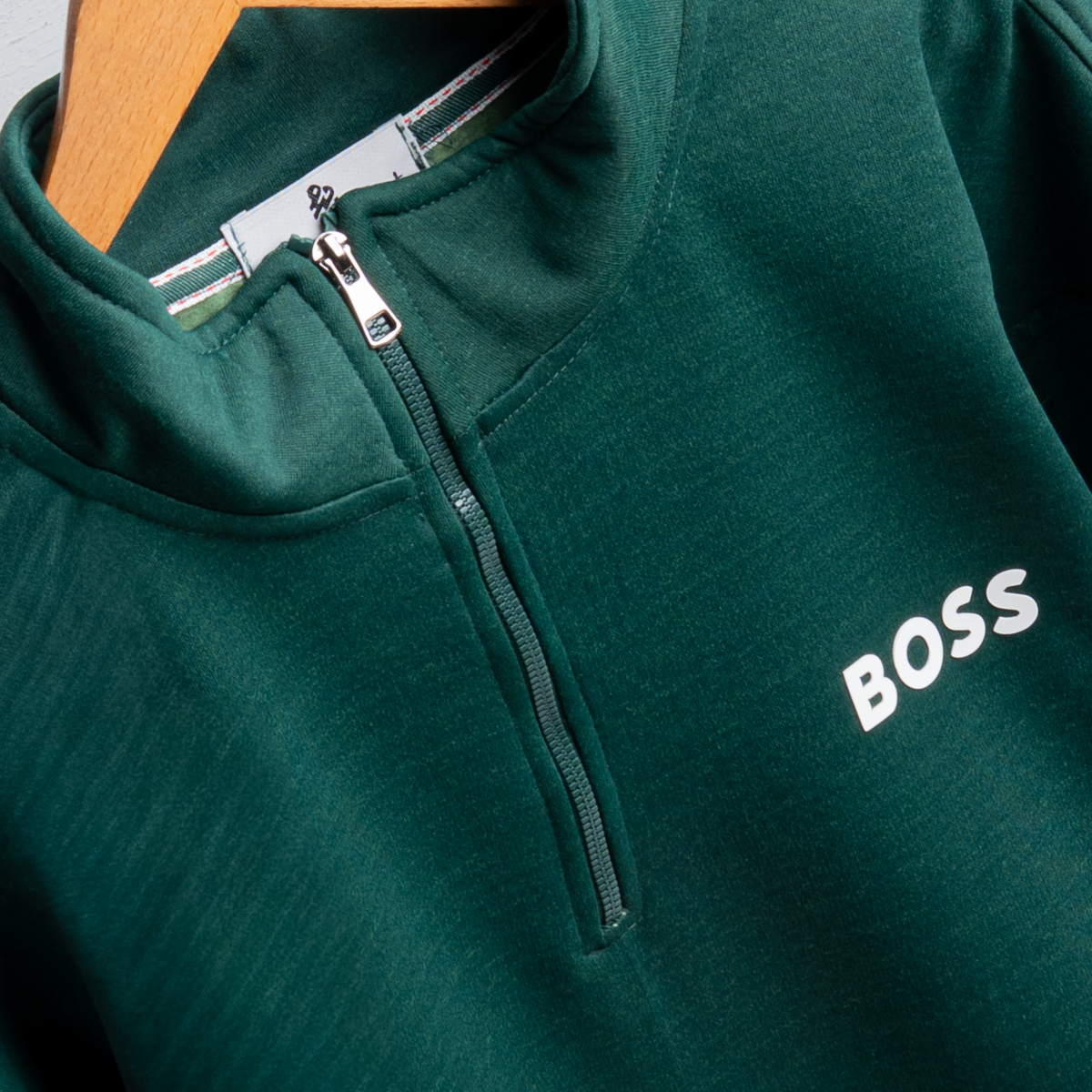 BOSS QUARTER-ZIP SWEATSHIRT